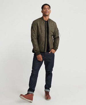 Superdry Surplus Goods Shackett Férfi Kabát Khaki | FIGLA2149